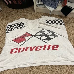 corvette racing crop top